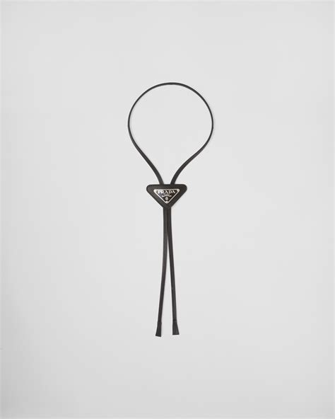 prada bolo tie black|best bolo ties for wedding.